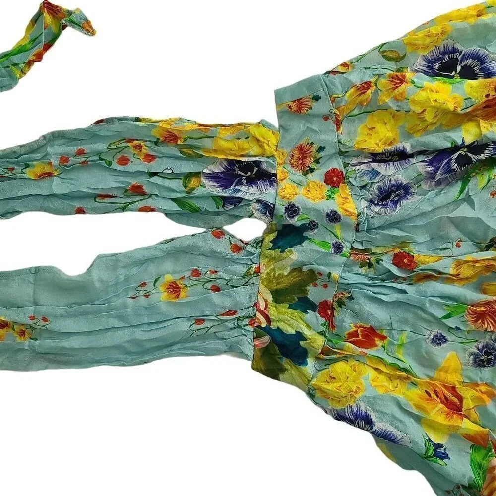 NWT Agua Bendita Florence Bouk Multiway Jumpsuit Size M - Picture 15 of 16